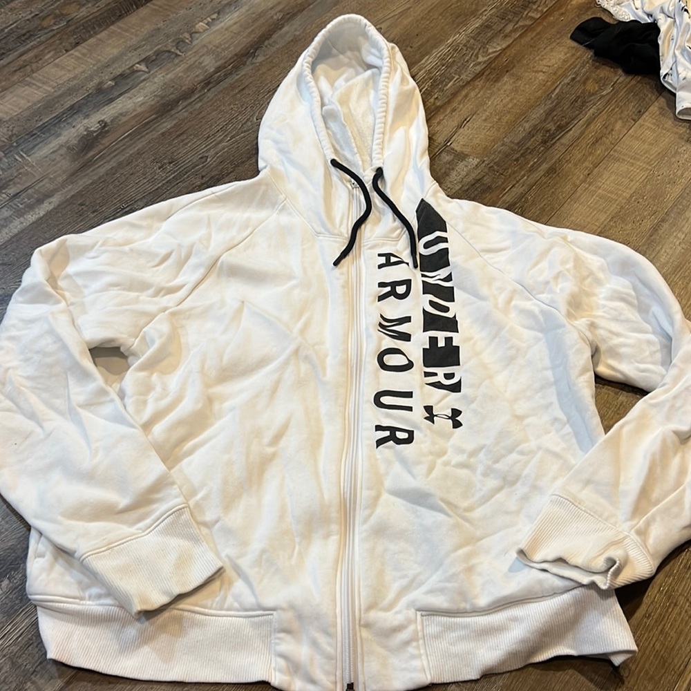 Under armour zip up